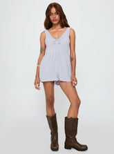 Mackellar Romper Blue